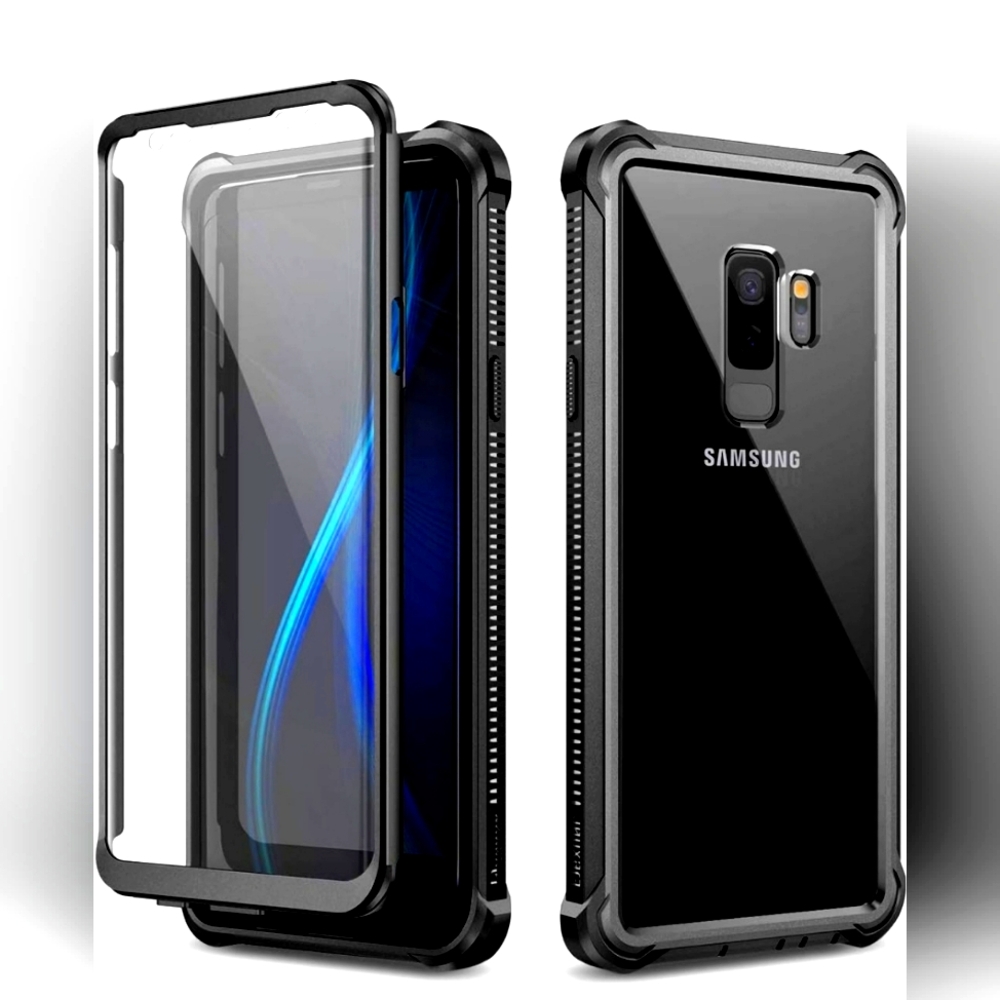Dexnor Samsung Galaxy S9+ Plus Case with Screen Protector